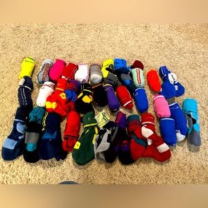 lot of 32 mixed nike elite socks and jordan socks